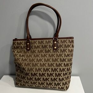 Michael Kors Brown Signature Tote